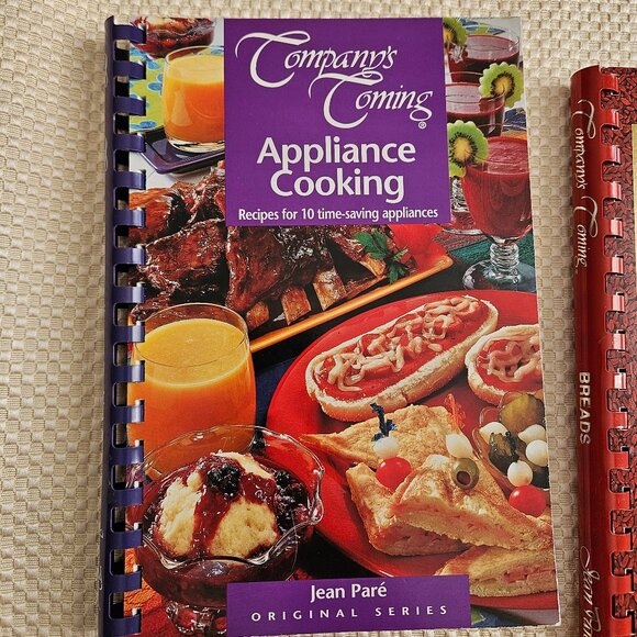 Jean Pare - Company's Coming - Set of 6 Vintage Cookbooks - Plastic Combs - Picture 9 of 14